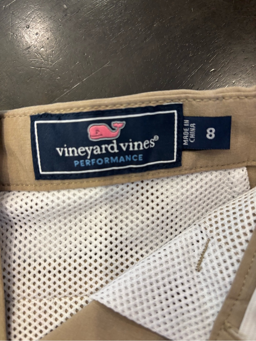 Vineyard Vines Khaki Cotton Chino Shorts